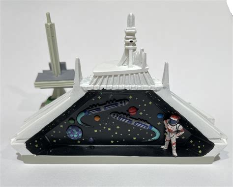 Disney Figurine Ornament Space Mountain Replica