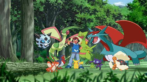 Pokemon Ash Ketchum Hoenn Team Remake By Manu1234567891011 On Deviantart