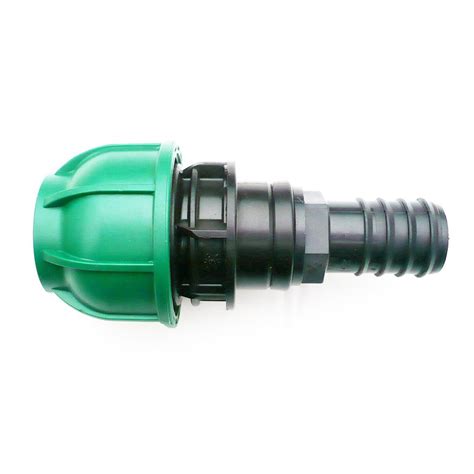 Pp Threaded Fitting Ball Valve Stop Solid Pipe To Flexible Hose Pipe