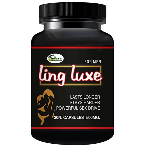 Fasczo Ling Luxe Capsule For Men Buy Bottle Of 300 Capsules At Best