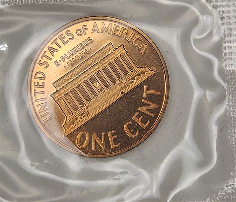 1963 Lincoln Memorial Gem Proof Cent USA Coin Property Room