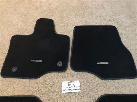 2016 Ford F 150 Platinum Rubber Floor Mats - Carpet Vidalondon