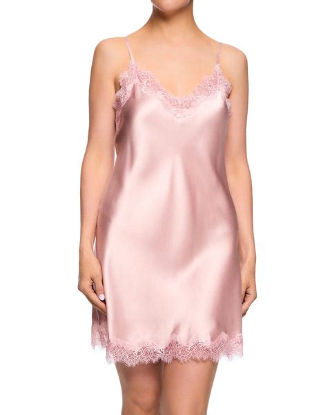 Sainted Sisters Scarlett Silk Chemise L32002 Rose Pink Acte 3 Lingerie