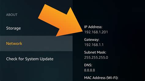 How To Determine The Ip Address Of An Amazon Fire Tv Or Fire Tv Stick