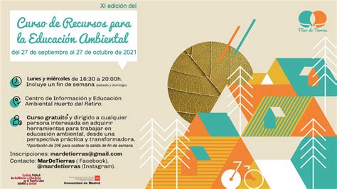 Xi Edición Del Curso De Recursos Para La Educación Ambiental Mar De