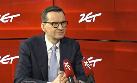 Mateusz Morawiecki Zapowiada W Radiu Zet Start W Wyborach Na Prezesa