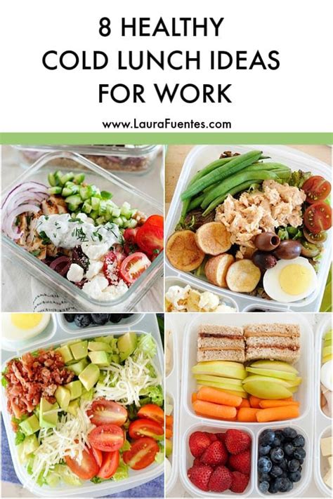 8 Cold Lunch Ideas For Work Recipe In 2020 Cold Lunches Quick