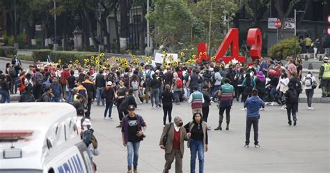 Inicia Marcha En Contra De La Guardia Nacional En El Metro