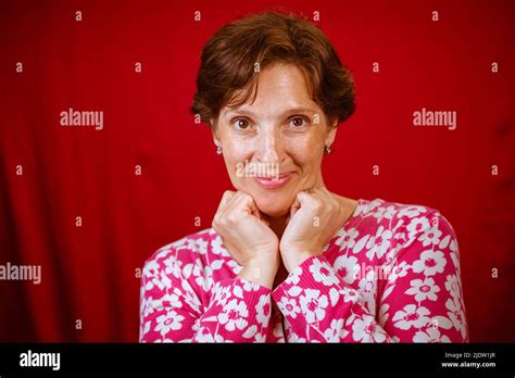 Brunette Mature Adult Woman Profile Hi Res Stock Photography And Images Alamy