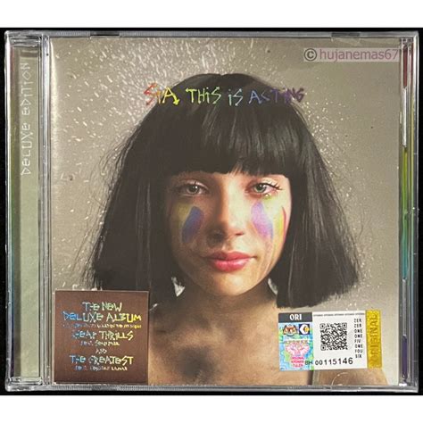 SIA - This is Acting 2016 SONY MUSIC DELUXE EDITION CD + 7 BONUS TRACKS ...