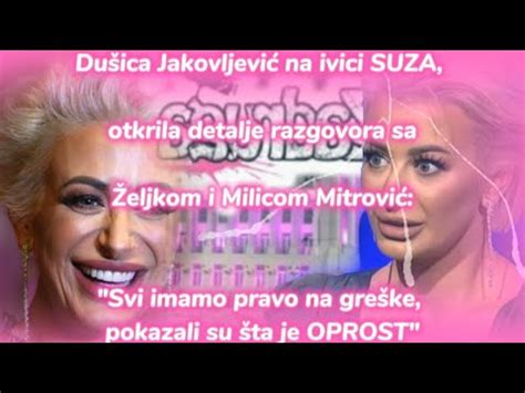 Zvani No Potvrdila Da Se Vra A Na Pink Televiziju Du Ica Jakovljevi