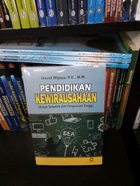 Jual Buku Pendidikan Kewirausahaan Untuk Sekolah Dan Perguruan Tinggi