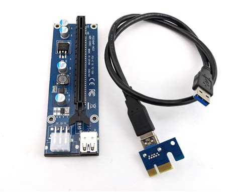 Generic Usb 30 Pci Express 1x To 16x Extender Riser Card Adapter