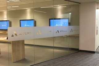 Frosted And Etched Vinyl Window Graphics For The Professional Office