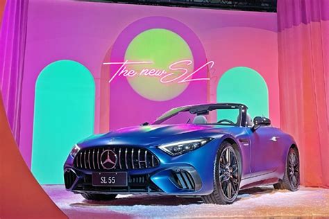 Mercedes Amg Sl 55 4matic國內首度亮相，售價925萬，2022年配額25輛 U Car新聞