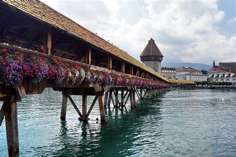 Kapellbr Cke Kapellbr Cke Or Chapel Bridge In Lucerne S Flickr