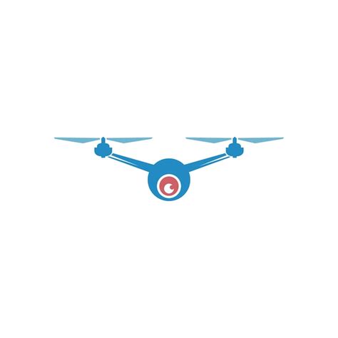 Premium Vector Drone Icon Logo Design Illustration Vector