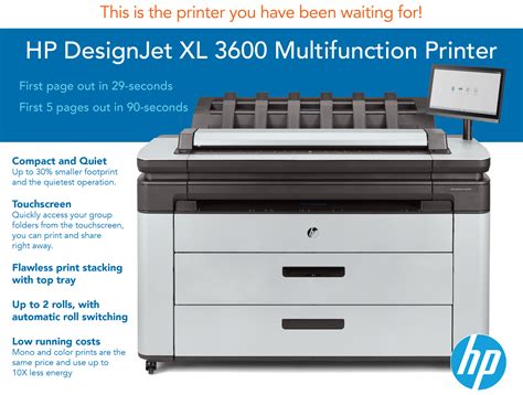 HP DesignJet XL 3600 Eastern Engineering