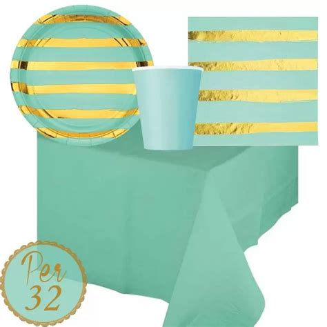 Kit Verde Tiffany Per Tavolo