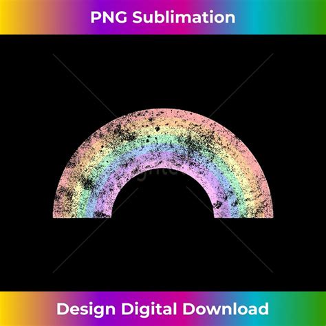 Basic Vintage Rainbow Pastel Color Gay Pride Print Profess Inspire Uplift