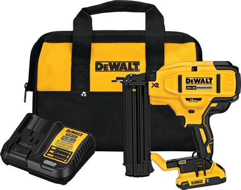 DEWALT 20V MAX Cordless Brad Nailer Kit 18GA DCN680D1 Review Top