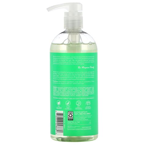 Tea Tree And Lemon Sage Shampoo 24 Fl Oz 710 Ml Renpure