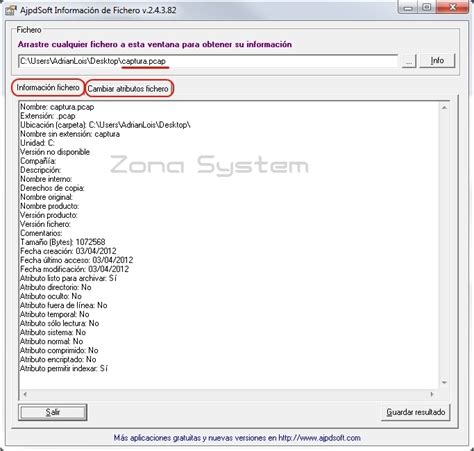 Tipos De Atributos De Un Archivo De Windows