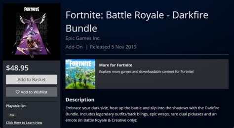 Fortnite Darkfire Bundle Available Now Updated Cultured Vultures