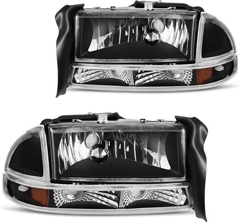 Amazon DWVO Headlight Assembly Compatible With 1998 2004 Dodge