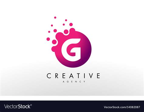 Letter g logo design Royalty Free Vector Image