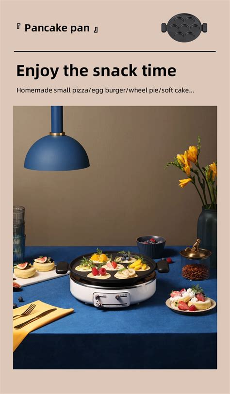 Multi Function Electric Skillet Automatic Lifting Hot Pot All In One Electric Grill With Non