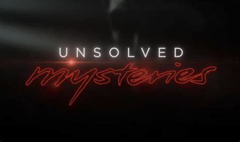 Unsolved Mysteries is returning for a 5th season in October ... 