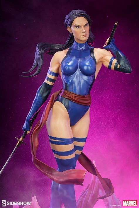 Marvel Psylocke Premium Format TM Figure By Sideshow Psylocke