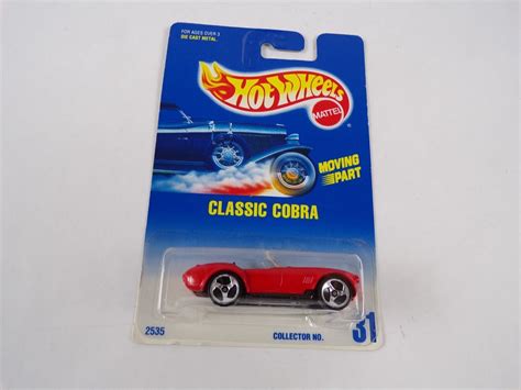 Van Sports Car Hot Wheels Classic Cobra H Contemporary Manufacture