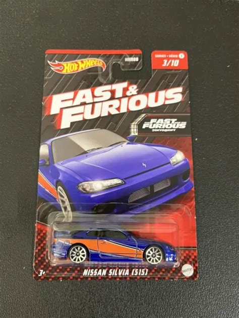 HOT WHEELS NISSAN Silvia S15 Fast And Furious Tokyo Drift Serie 1 3