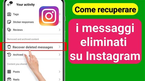 Come Recuperare I Messaggi Eliminati Su Instagram Recupera I Messaggi