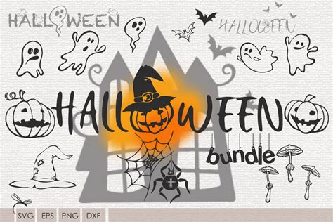 Halloween Bundle Svg Files Graphic by Dragonart · Creative Fabrica