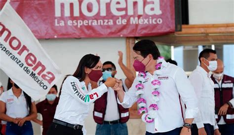 Candidatos De Morena Usan La Popularidad De Amlo Para Pedir Votos