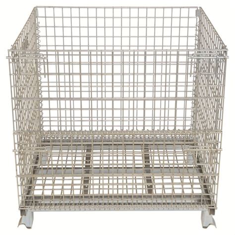 Wire Mesh Storage Containers For Industrial Storage Solutions