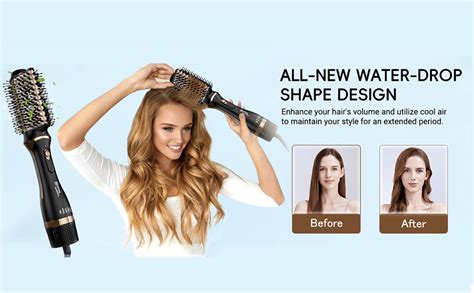 Hair Dryer Brush Hot Air In Blow Dryer Brush Set For Women One Step Drying Volumizing