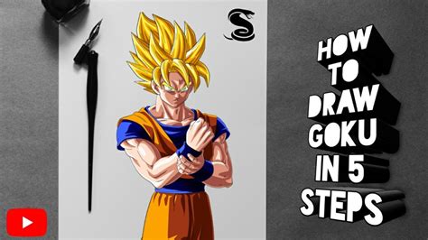 How to draw goku eyes in 5 simple steps || DRAGON BALL Z || part 1 ...