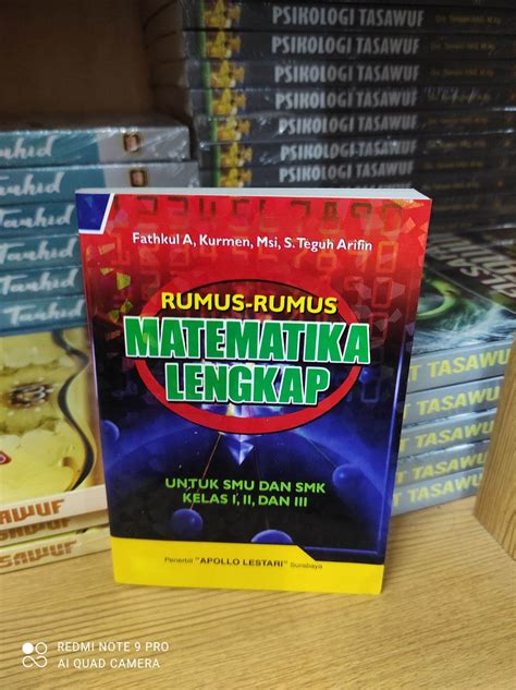 Rumus Rumus Matematika Lengkap Smu Dan Smk Lazada Indonesia