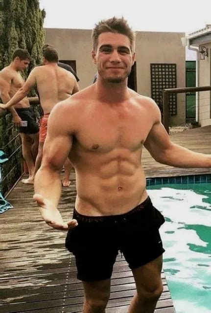 Shirtless Male Pool Hunk Wet Dark Hair Jock Beefcake Hot Guy Photo X My XXX Hot Girl