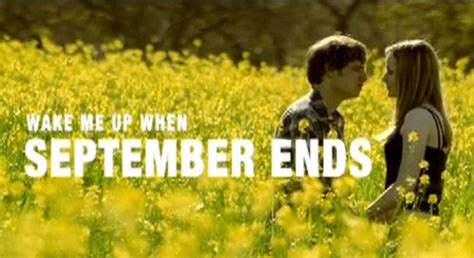 Wake Me Up When September Ends