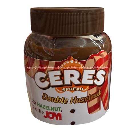 Ceres Spread 350gr Double Hazelnut Selai Rasa Kacang Hazel Lazada