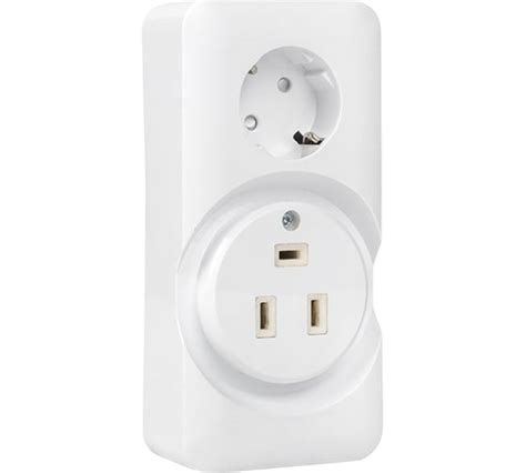 Двойная розетка EKF РШ/евро 32А/16A 250В 2P+PE белая AS-250-32/16-O ...