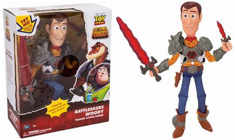 Review of the Thinkway 'Toy Story That Time Forgot' Battlesaurs Buzz & Woody Talking Action ...