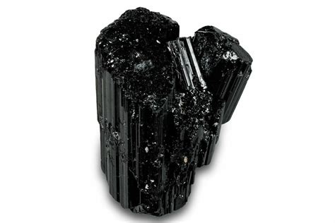 Black Tourmaline Schorl Crystal Cluster Madagascar