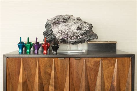 Hand Gesture Fuck You Middle Finger Ring Jewelry Holder Bronze Sculpture Funny Gift Home And