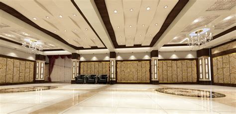 Banquet Hall Design and 3D Visualization by Athishta Architect | KreateCube